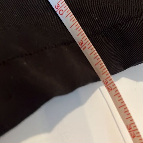 Forever 21 black button front dress w/ front pockets & belt loops. Super cute. - Picture 15 of 15